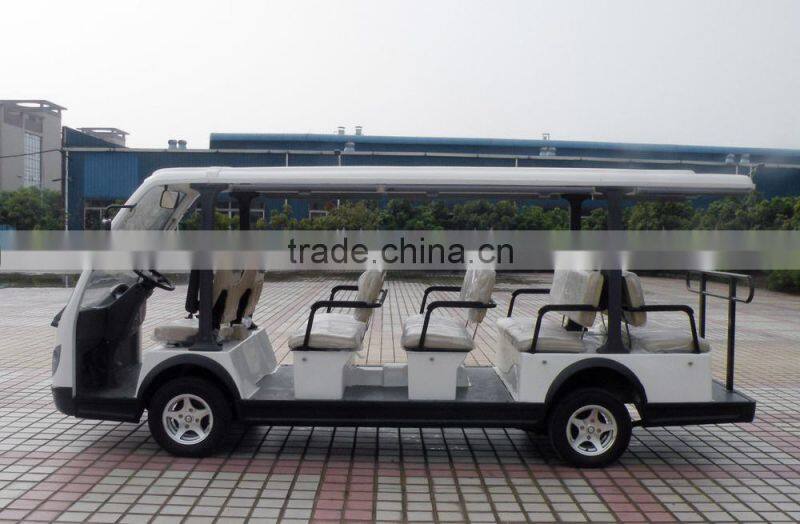 latest model elegant style mini passenger car electric shuttle bus