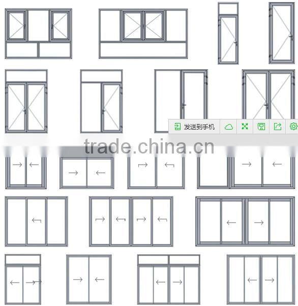 modern populor window grill design