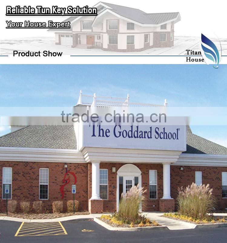 Easy Assembled Cold Formed Steel Framing Kitset School Building Projects
