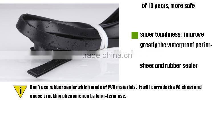 DIY kit Awnings,Sun shade awned,3mm PC solid Sheets