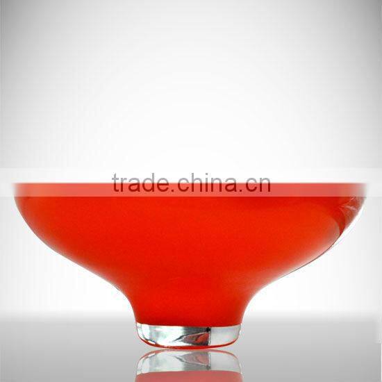 Red charged cheap hurricane dinner tray plates wholesale ;melamine elegant dinner glass plates for chocolate and candy