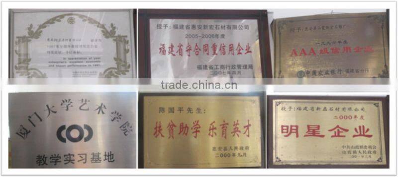 Irregular cheap moroccan shape handcarved nature stone fence lantern