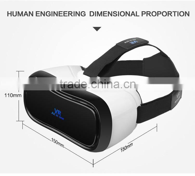 2GB/ 16GB all in one vr with fashionable style/good quality/factory price Nibiru operating system develop based on Android 5.1