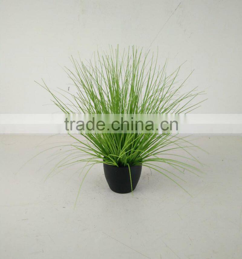 factory outlets decorative artificial potted onion grass wholesale