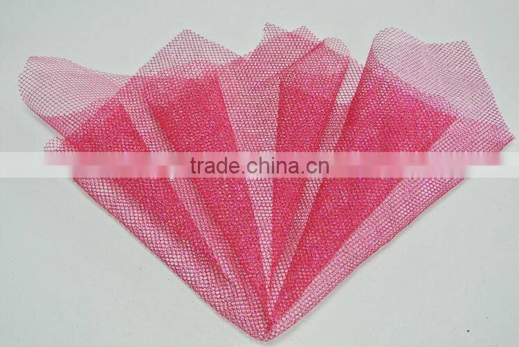 Plastic mesh for packaging
