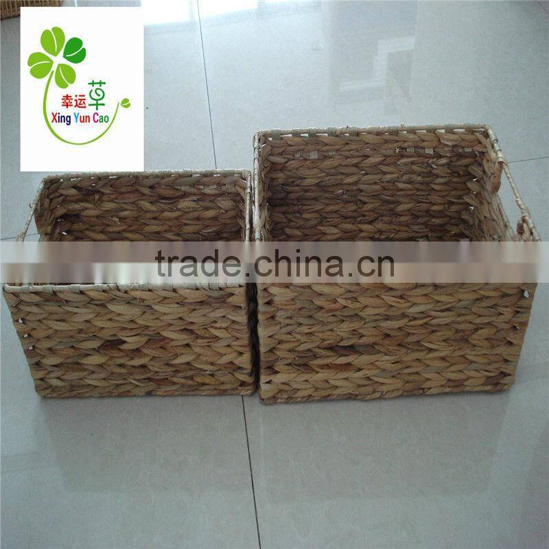 sea-plant storage basket with Window handle