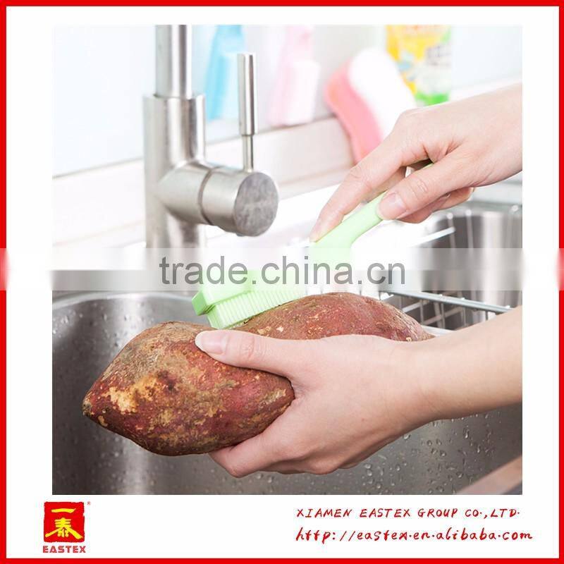 High Quality Plastic Fruit and Vegetables Cleaning Brush