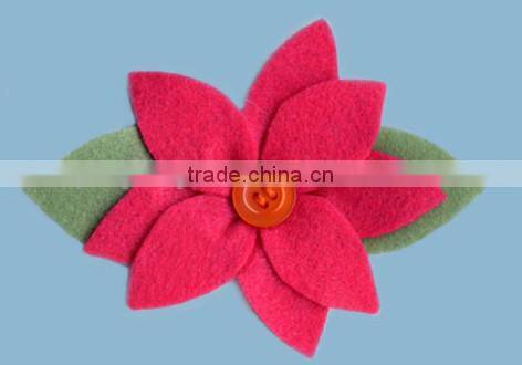 hot sale high quality promotional new product useful item handmade eco friendly felt corsage for wedding decoration