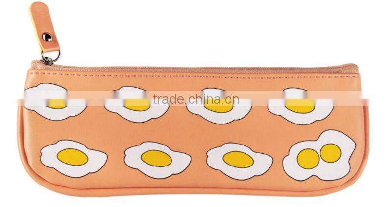 Novelty Candy Color PU Pencil Bag