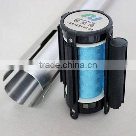 shenzhen supplier of traffic barrier four-way belt for queue line barrier