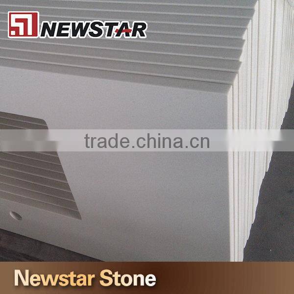 Newstar quartz Engineered stone fine grain white quartz price