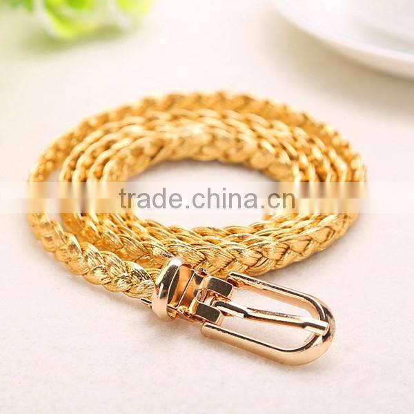 Factory Wholesales Cheap Women Waist Chain, Golden Fashion Waist Chain Belt for Women Dress