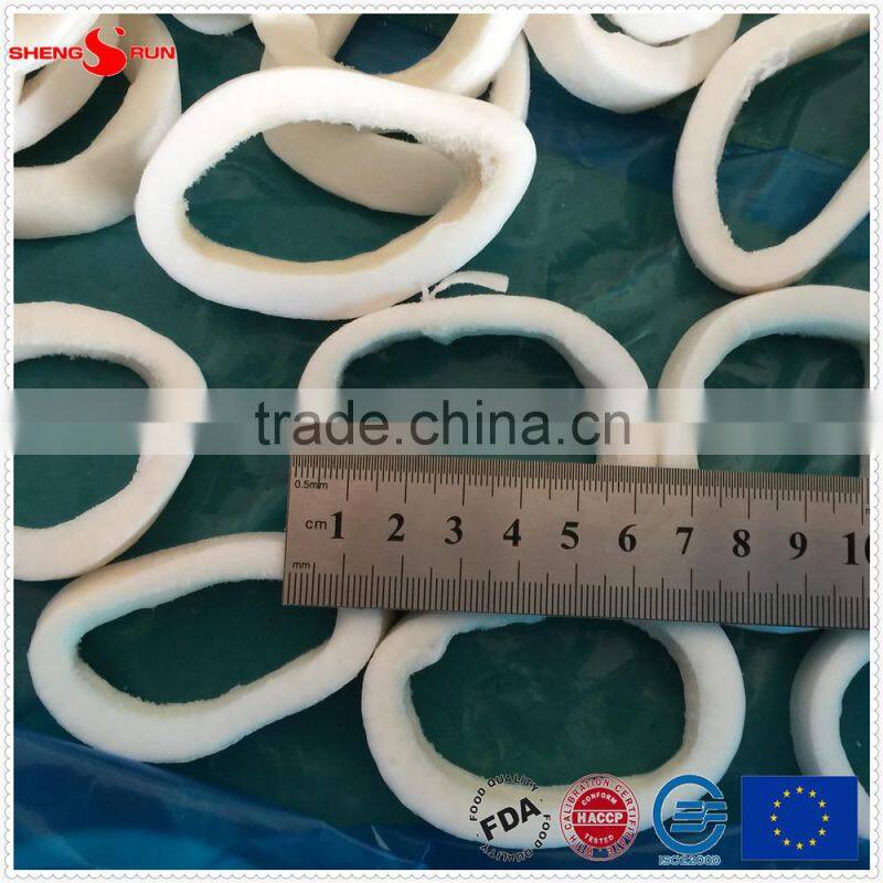 2016 Hot sales IQF frozen pacific squid rings