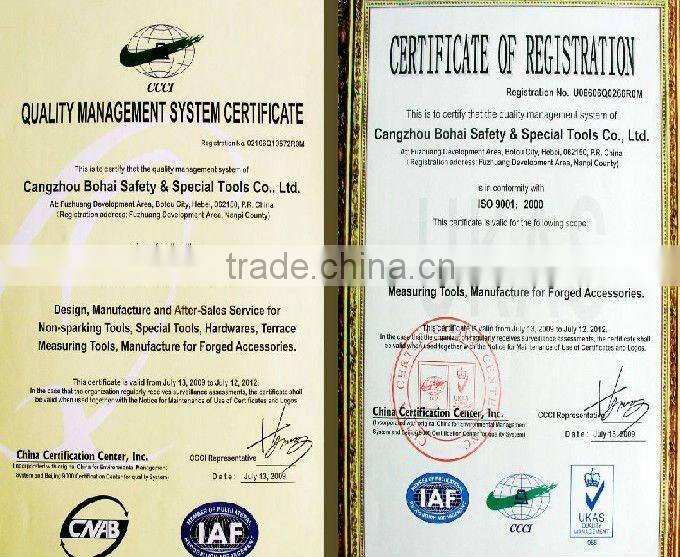 antisparking tools, 3/4"Dr socket set 14pcs,hand tools,power tools,garden tools,ISO9001,UKAS