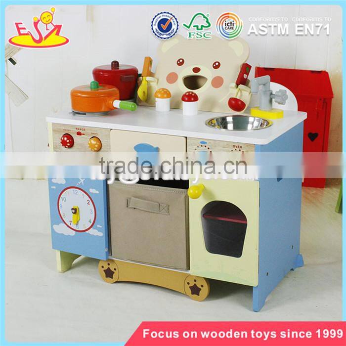 wholesale baby wooden kitchen sets toy, top fashion kids wooden kitchen sets toy, interesting children toy kitchen W10C146
