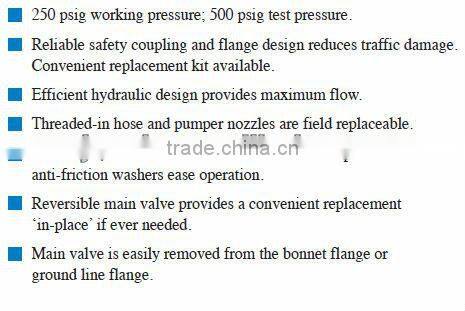 AWWA C502 fire hydrant FM approaved