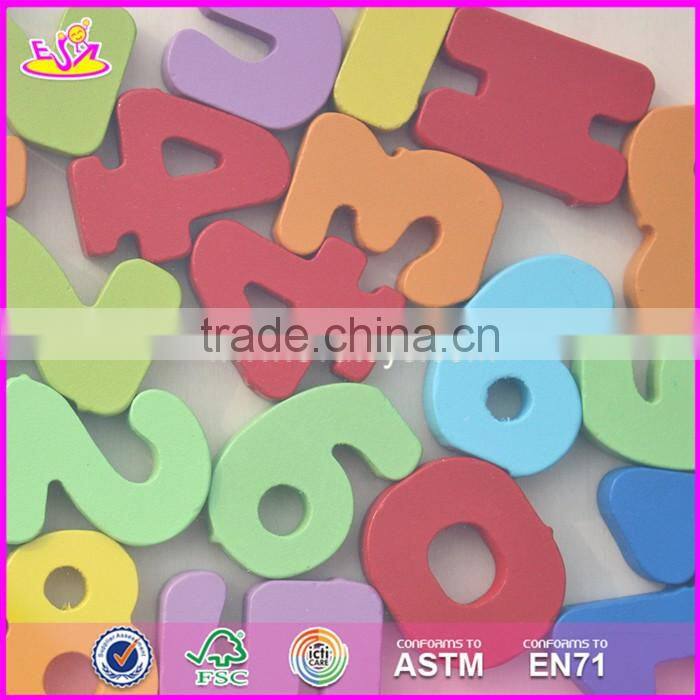 2017 New design toddlers educational numbers wooden math games for kids W14B073