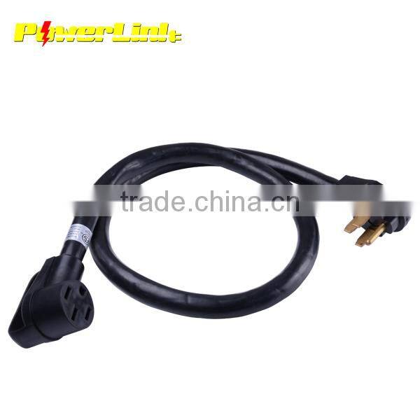 S10089 25 foot 50 amp RV Extension Cord Power Supply Cable for Trailer Motorhome Camper