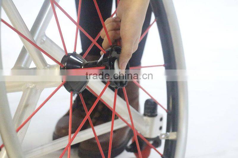 NEW Leisure sport wheelchair basketball wheelchair aluminum manual leight weight wheel chair THE778LQ-36
