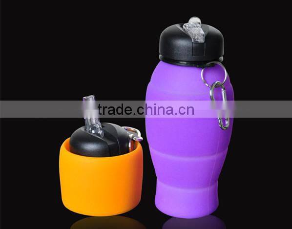 silicone folding bottle,folding water bottle