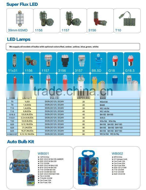 9LED Auto Lamp Blue