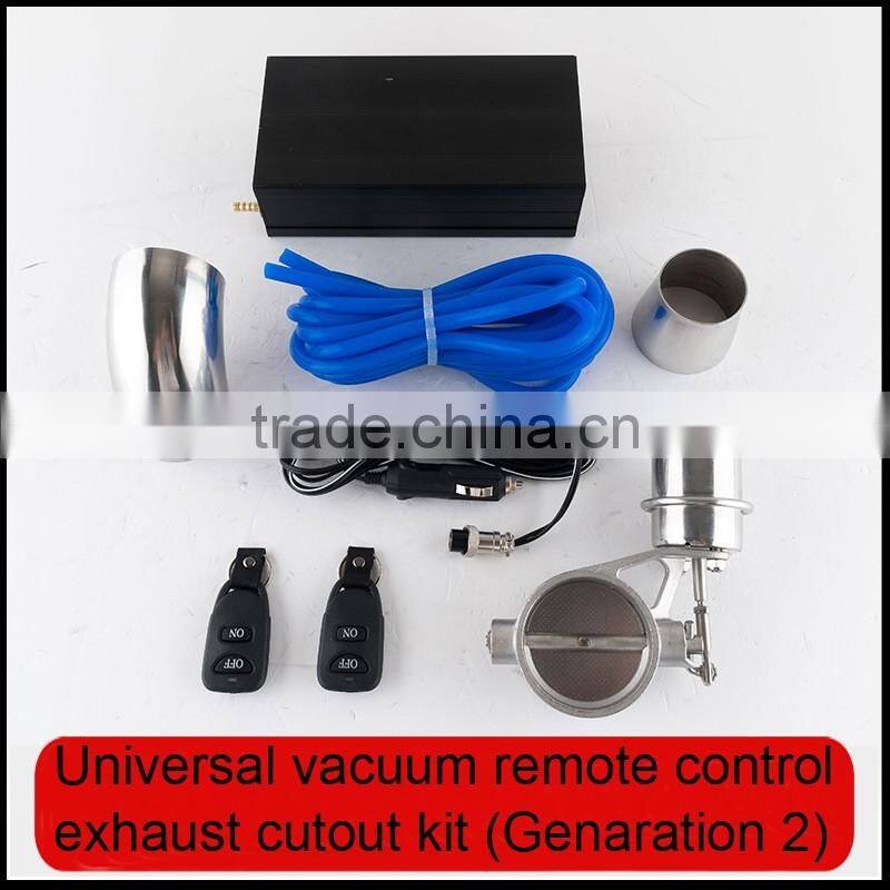 automobile electric vacuum valve 2.5 inch cutout kit