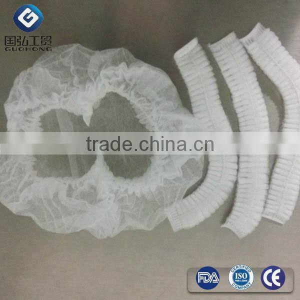disposable non-woven doctor and nurse clip cap