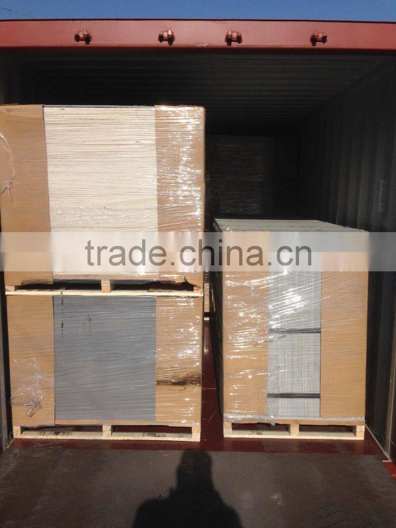 Fireproof Exterior Wall white Dark Gray MgO Board