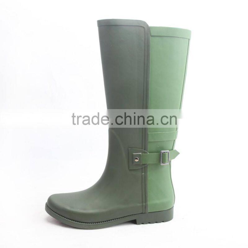 2016 fashion rubber rain boots women wellington boots