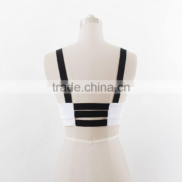 2016 new summer hot style backless sport tank top vest