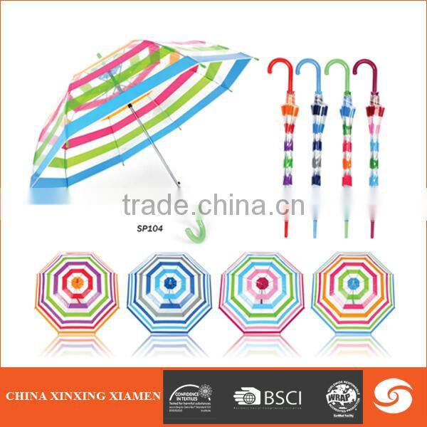 2017 new style hot sale outdoor Transparent Umbrella for Rain