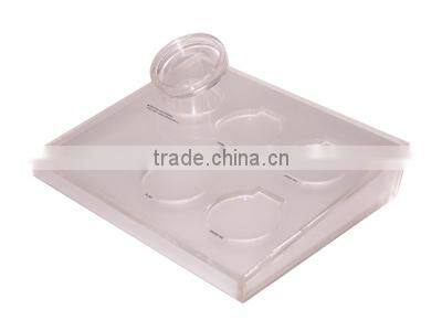 Acrylic Cosmetics makeup cosmetic counter top displays