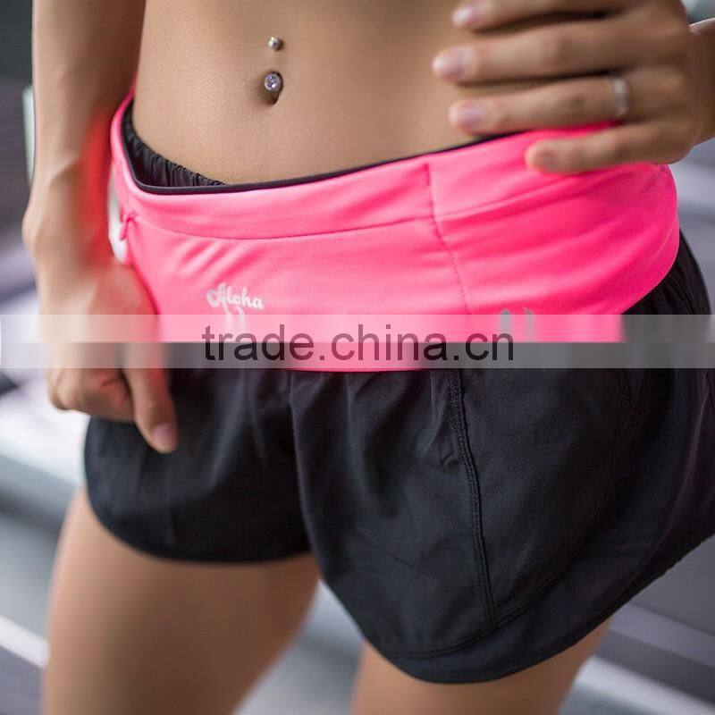 2016 sports running waist belt custom running waist belt oem running waist belt