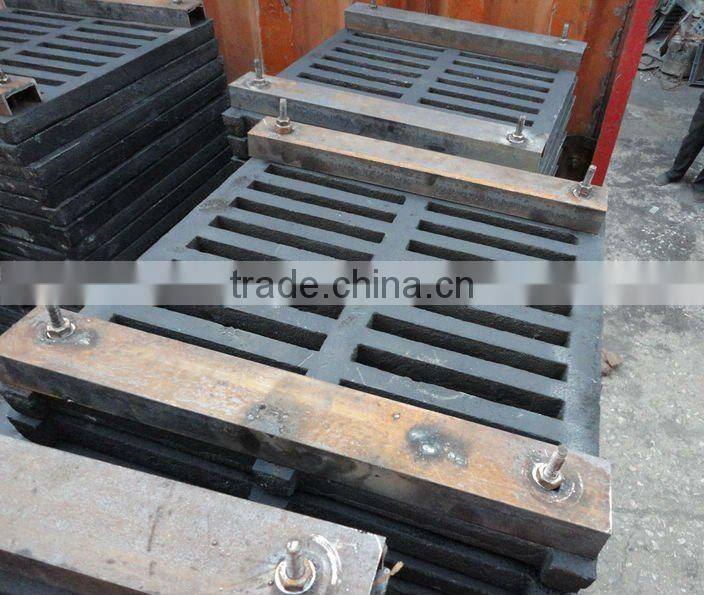 Round ductile iron manhole cover