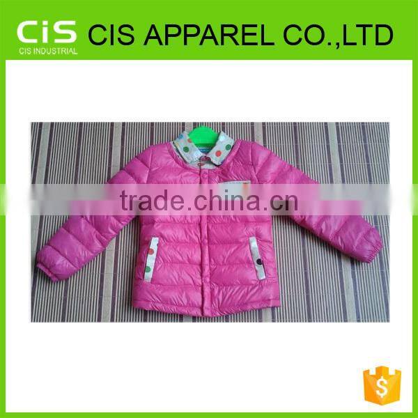 American nylon down casual customized clothes from China factory