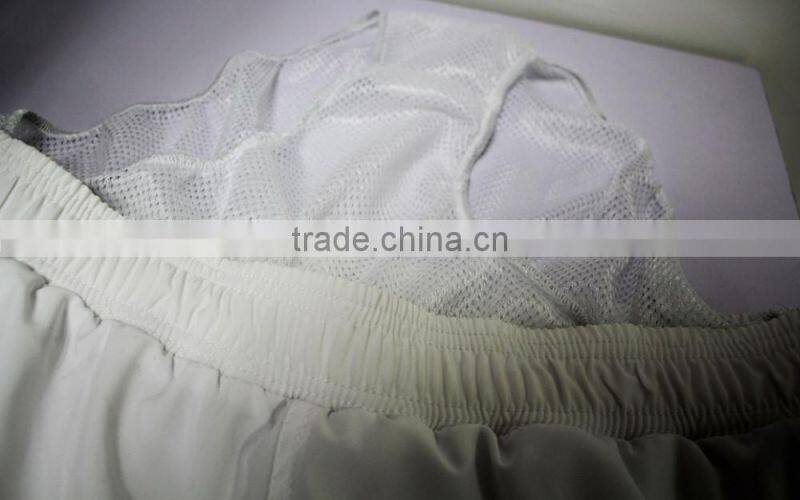 2016 WHOLESALE OEM SUBLIMATED BEACH WEAR SWIMMING TRUNKS WITH TRANGLE MESH LINER