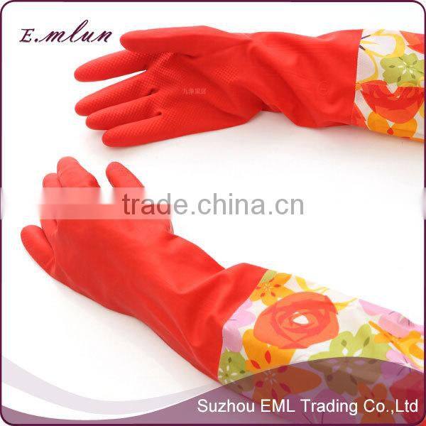 Winter warm latex gloves