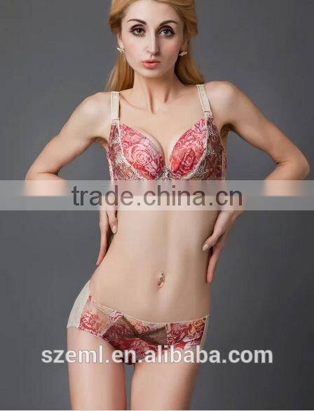 Ladies sexy embroidered full open ladies sexy body hot Images Women Sexy Bra Underwear Set