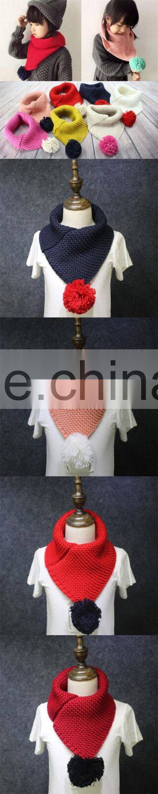 High Quality Custom Winter Kids Baby Mini Knit Chinese Scarf Online Shop