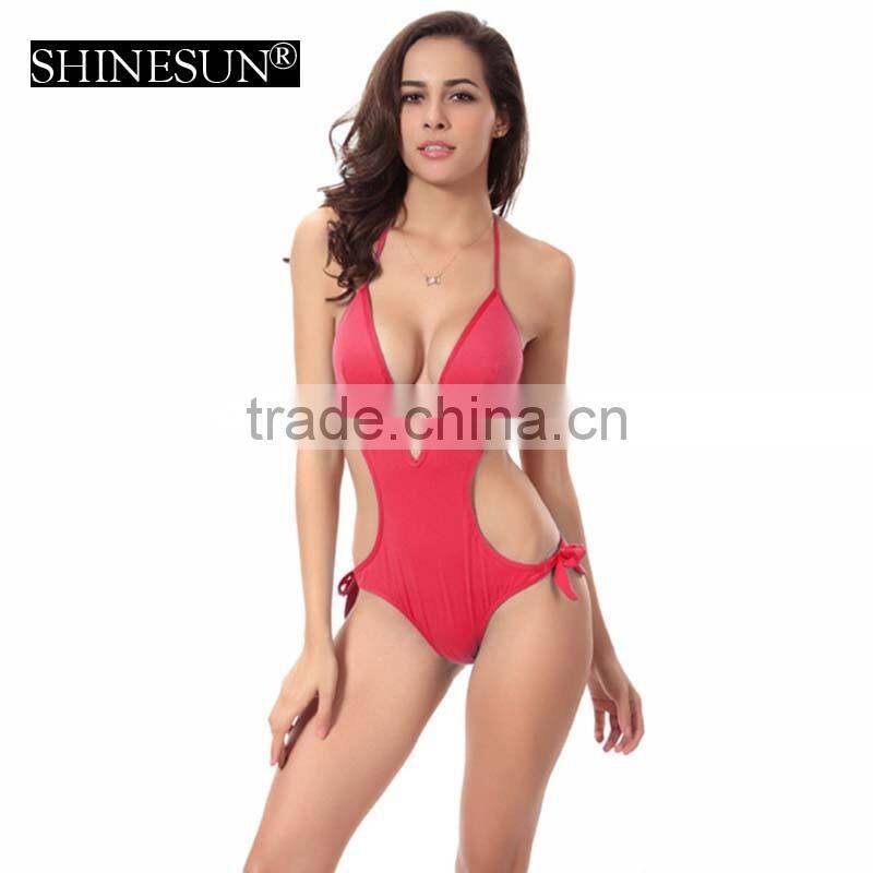 8-color swimsuit Thick padded chest pad hot girls xxx bikini photo PLUS size swimsuit swimsuit