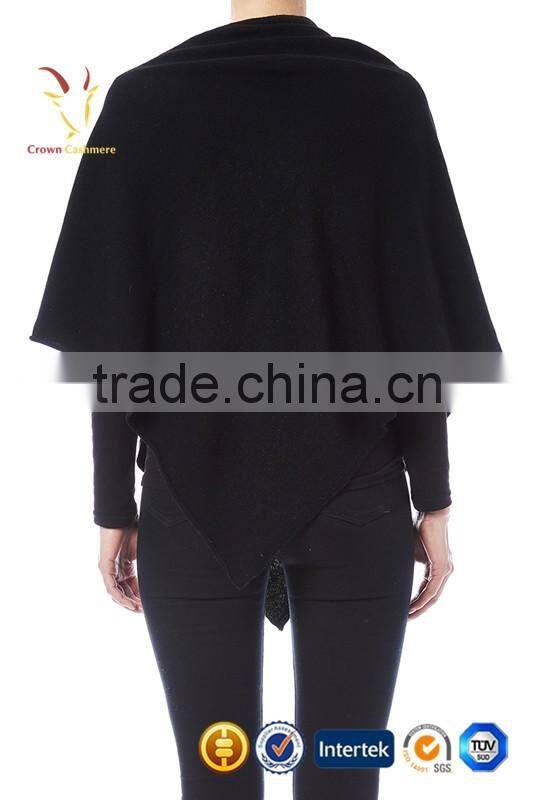 Hot Sale Cashmere Poncho Wrap Wool Pashmina Wrap Poncho