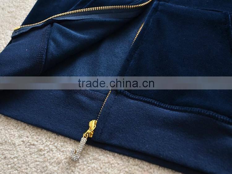 designer woman fleece hoodie suit ladies sports wear women winter tracksuit