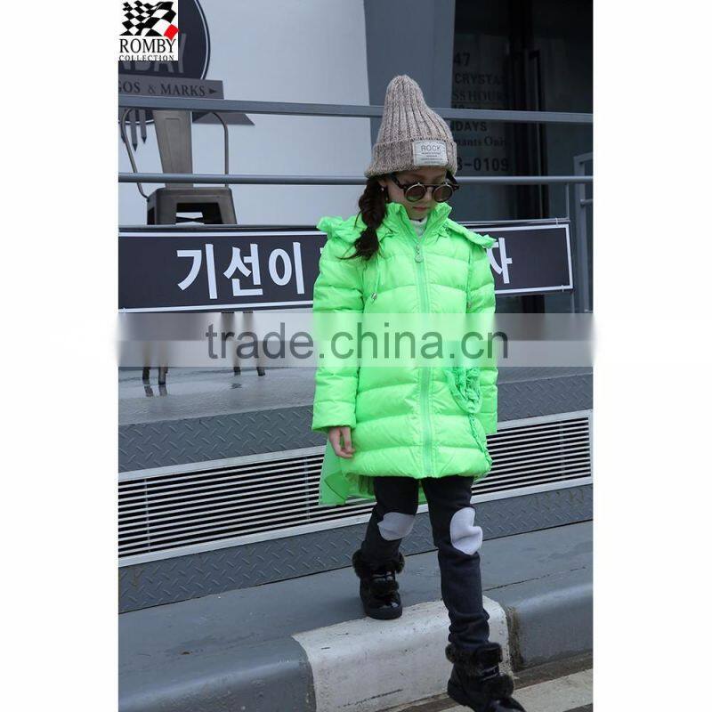 China Manufacturer Girls Winter Coat Down Jacket