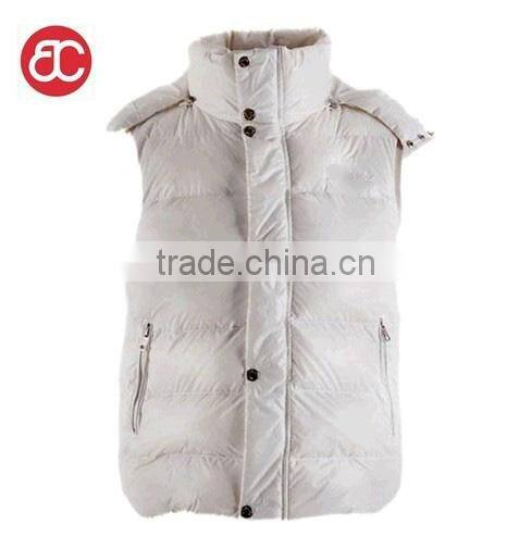 Thick Down Vest with Hood PQ194