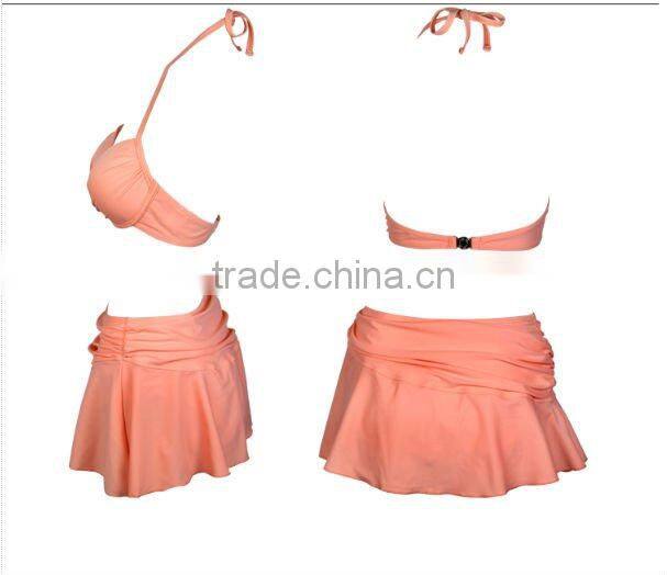 Three piece Sexy Ladies beach sunshine Bikini swimsuit swimwear