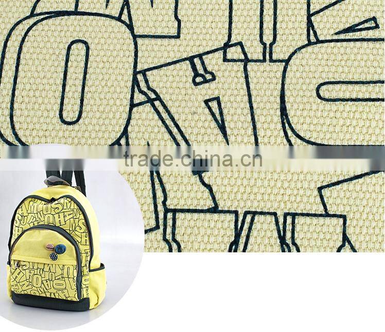 Fashion Canvas backpack, Travel bag, Computer bag, Girl's bag