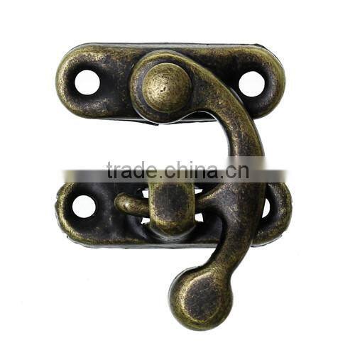 Antique Bronze Jewelry Hook Box Latches Clasp For Box Lock Purse Lock 3.3cmx28.0mm