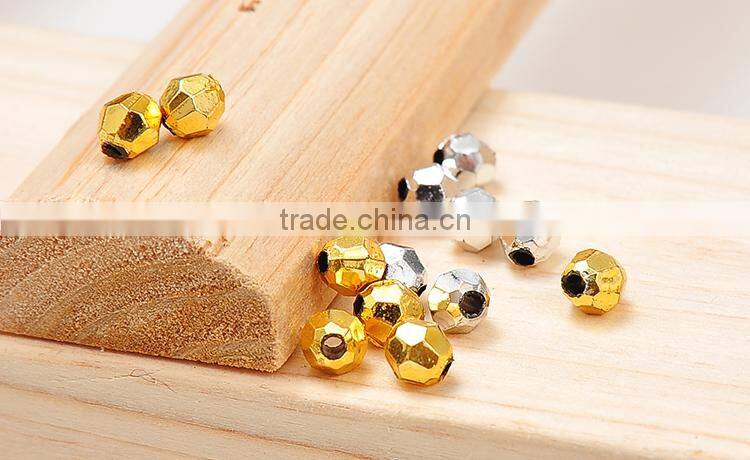 Wholesale Cut Gold & Silver Plating Beads