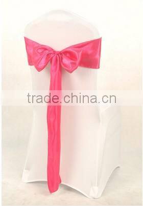 factory supply 18 cm high quality wedding holiday chair bow satin chair bow