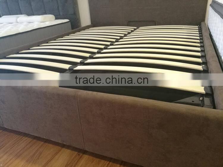 Faux leather PU bed frame bedroom furniture